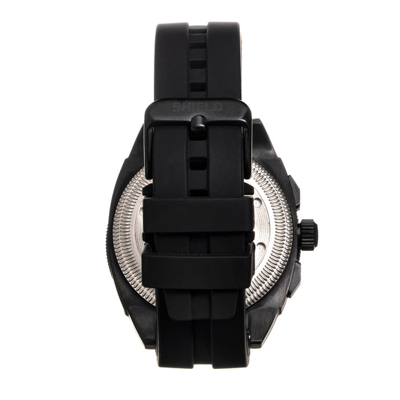 Shield Sonar Chronograph Strap Watch w/Date - Black - SLDSH113-5