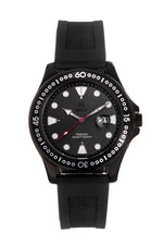 Shield Freedive Strap Watch w/Date - Black