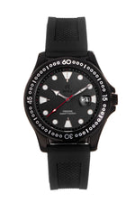 Shield Freedive Strap Watch w/Date - Black - SLDSH115-6