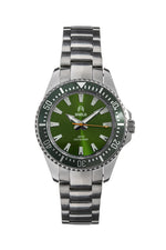 Shield Abyss Bracelet Watch - Green/Grey- SLDSH111-3