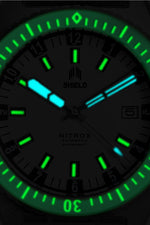 Shield Nitrox Bracelet Watch w/Date - Navy - SLDSH114-3