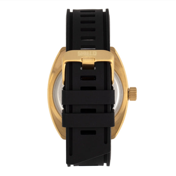 Shield Dreyer Men's Diver Strap Watch - Gold/Black