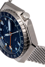 Shield Marco Bracelet Watch w/Date - Navy - SLDSH116-6