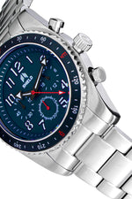 Shield Exley Bracelet Men's Chronograph Diver Watch - Navy