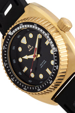 Shield Dreyer Men's Diver Strap Watch - Gold/Black
