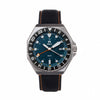 Shield Marco Leather-Band Watch w/Date - Dusty Blue - SLDSH116-16