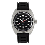 Shield Dreyer Men's Diver Strap Watch - Silver/Black