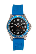 Shield Freedive Strap Watch w/Date - Light Blue