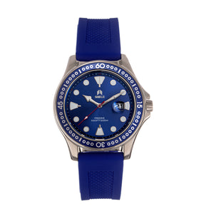 Shield Freedive Strap Watch w/Date - Navy - SLDSH115-4