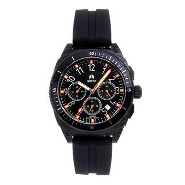Shield Sonar Chronograph Strap Watch w/Date - Black - SLDSH113-5