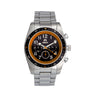 Shield Exley Bracelet Men's Chronograph Diver Watch - Black/Orange
