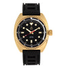 Shield Dreyer Men's Diver Strap Watch - Gold/Black