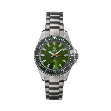 Shield Abyss Bracelet Watch - Green/Grey- SLDSH111-3