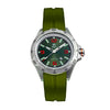 Shield Vessel Strap Watch w/Date - Green - SLDSH112-4