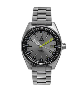 Shield Nitrox Bracelet Watch w/Date - Grey - SLDSH114-4