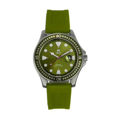 Shield Freedive Strap Watch w/Date - Green - SLDSH115-3