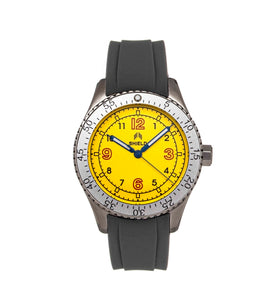 Shield Pacific Strap Watch - Grey/Yellow - SLDSH117-9