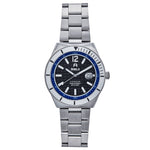 Shield Condor Bracelet Watch w/Date - White - SLDSH118-2