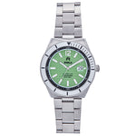 Shield Condor Bracelet Watch w/Date - Green - SLDSH118-4