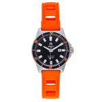Shield Reef Strap Watch w/Date - Orange - SLDSH119-3