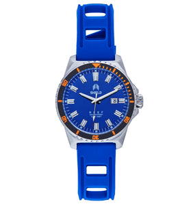 Shield Reef Strap Watch w/Date - Blue - SLDSH119-6
