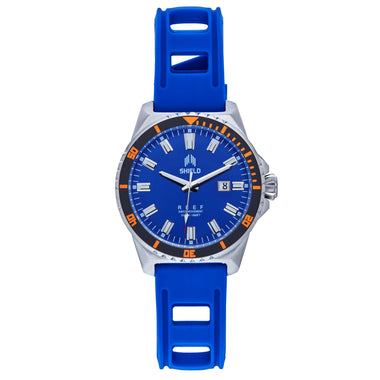 Shield Reef Strap Watch w/Date - Blue - SLDSH119-6