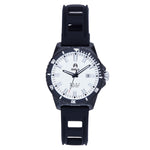 Shield Reef Strap Watch w/Date - Black/White - SLDSH119-7